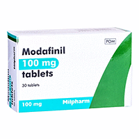Médicament sommeil Modafinil. Pilule anti-sommeil.  Psychostimulant.